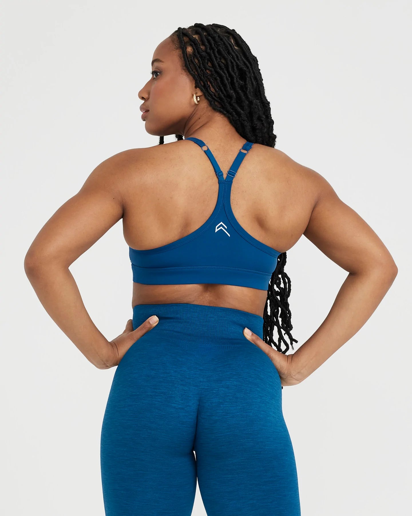 High Support Everyday Sports Bra for Women - Petrol Blue | Comfortable Workout Top for Running, Yoga & Gym