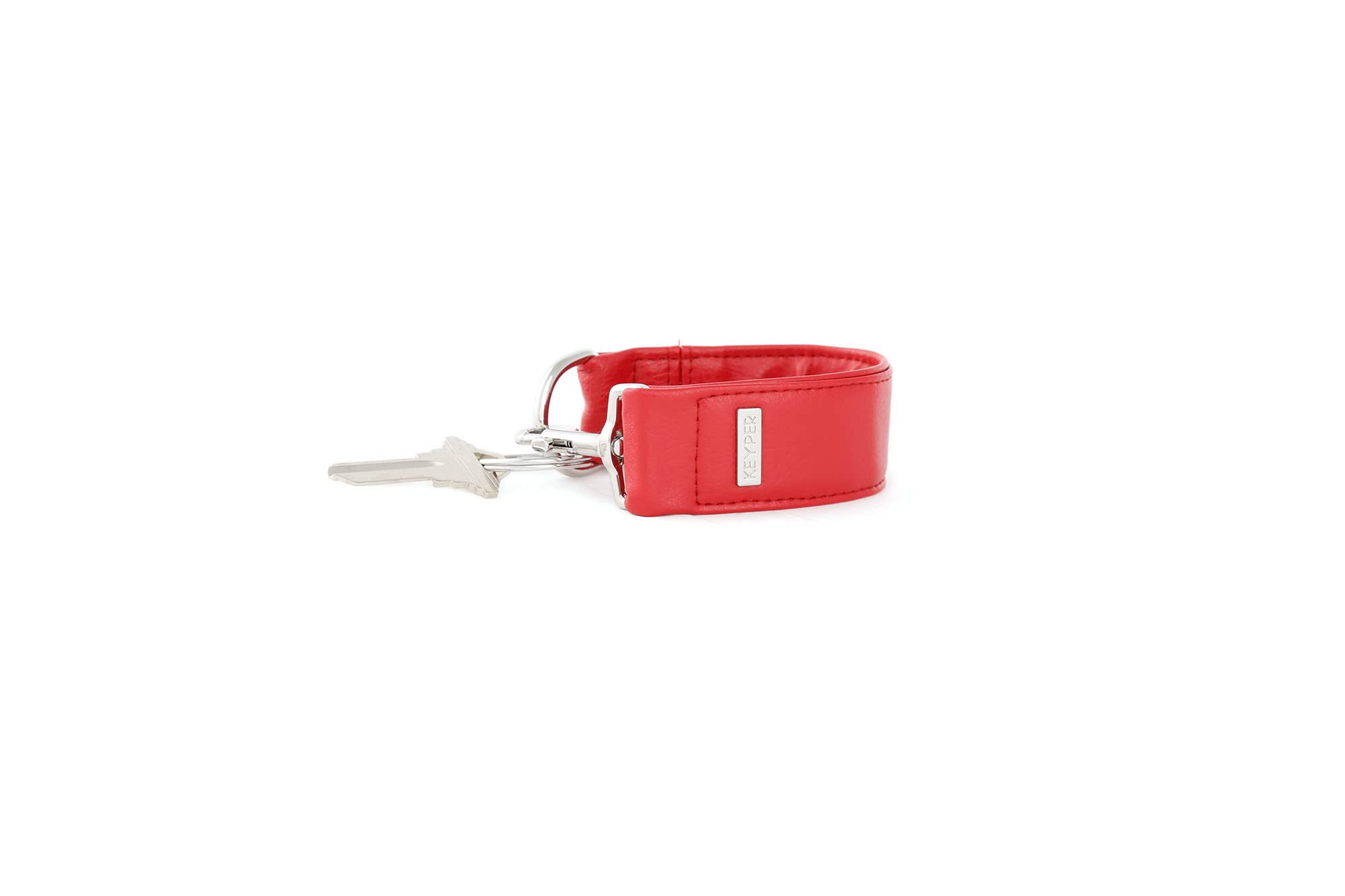 KEYPER Key Ring Wristlet - Durable Keychain Bracelet with Silver Hardware - Key Lanyard & Loop for Women - Perfect for Gym, Work, Travel & Daily Use