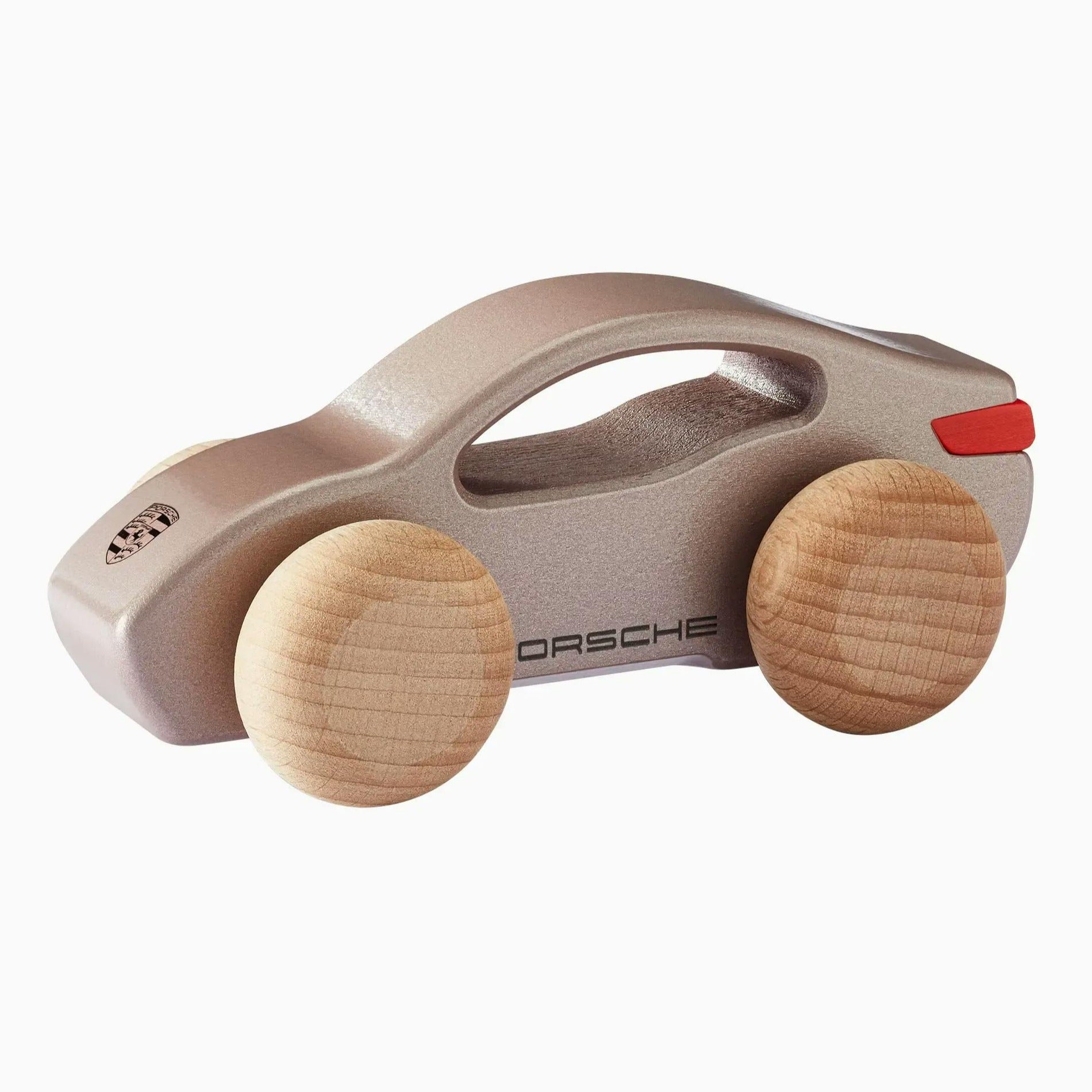 Porsche Taycan Wooden Model Car - Handcrafted Collectible Toy for Kids & Adults - Perfect for Display, Gifts, and Car Enthusiasts