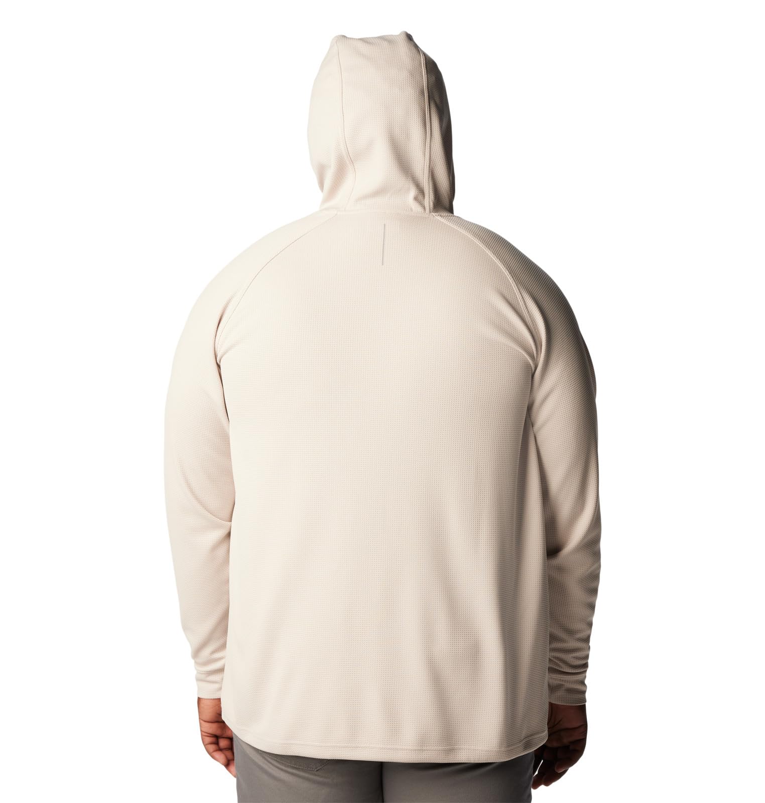 Columbia Men's Black Mesa Waffle Knit Hoodie - Warm Fleece-Lined Pullover for Hiking & Outdoor Activities | Casual Winter Wear for Men