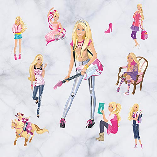 Peel and Stick Wall Decals for Girls - DIY Removable Stickers for Bedroom, Luggage, Laptop & Home Decor - Easy to Assemble & Reposition - Perfect for Kids Room, Nursery, Dorm & Travel Accessories