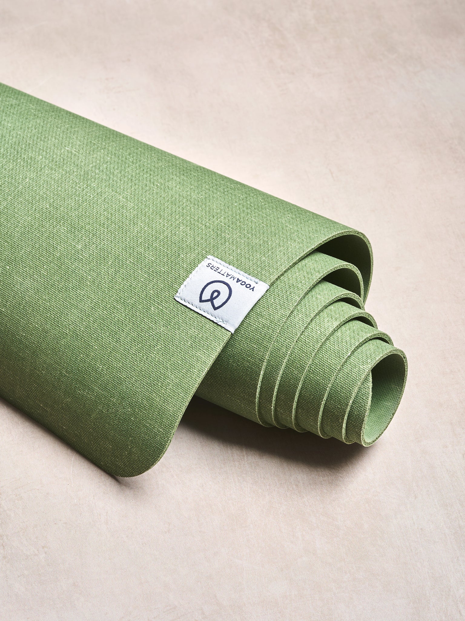 Eco-Friendly Yoga Mat Set of 6 - Non-Slip, Extra Thick & Sustainable for Home, Studio & Travel - Yogamatters Eco Rise Yoga Mats for Hot Yoga, Pilates & Meditation