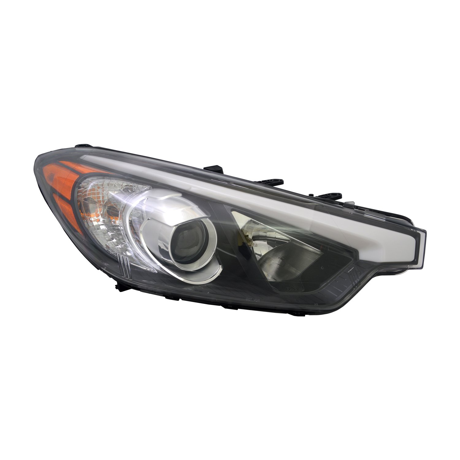 TYC Right Headlight Assembly Replacement for 2014-2016 Kia Forte - Perfect for Night Driving & Enhanced Visibility