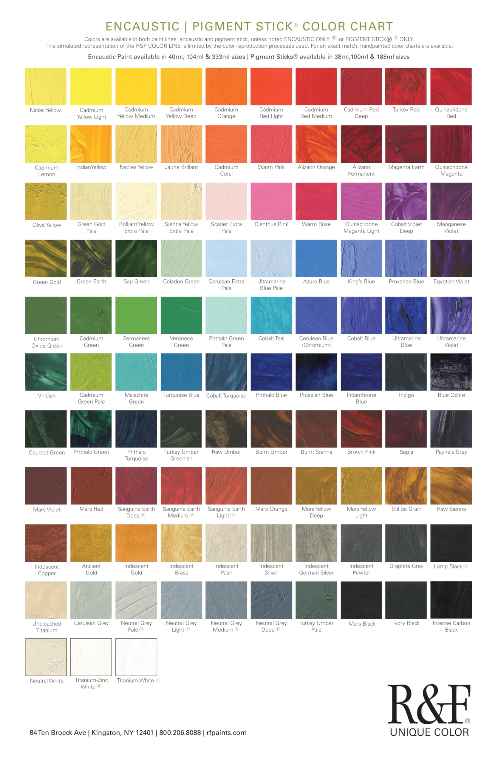 R&F Artist Encaustic Paint - Iridescent Pewter Wax Medium (333ml) for Painting, Mixed Media & DIY Art Projects - Professional Beeswax-Based Pigment for Canvas, Wood & Paper Crafts
