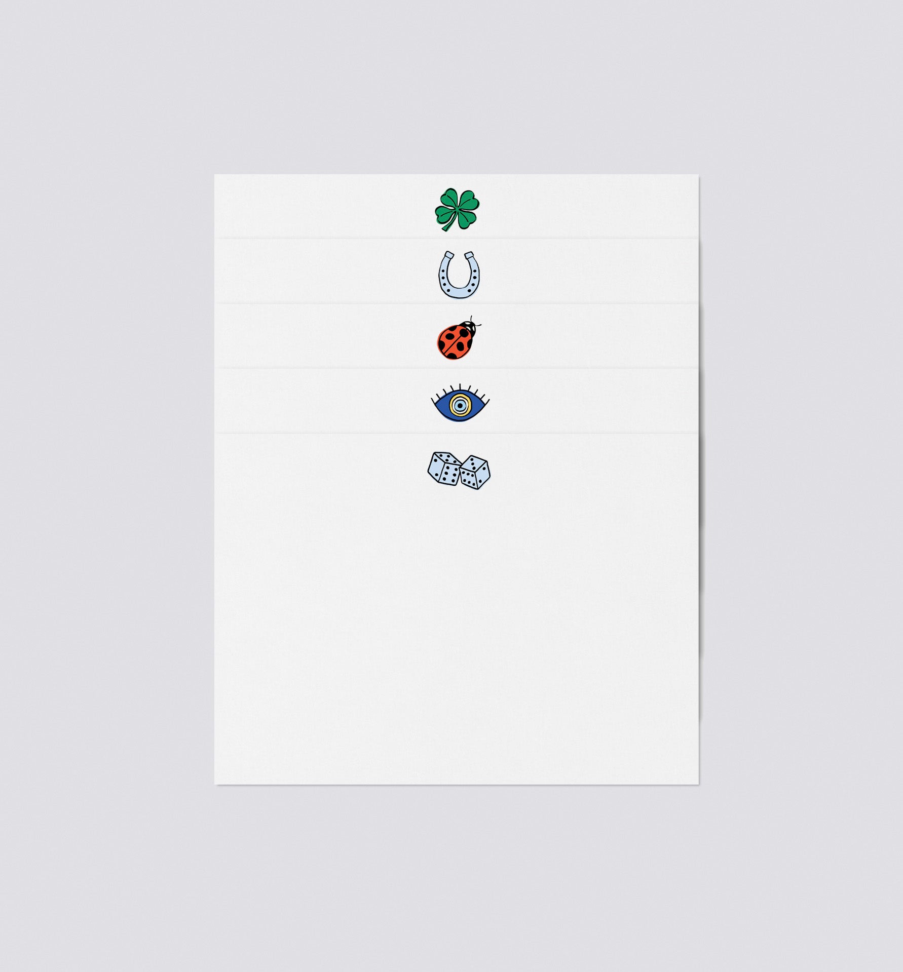 Lucky Charms Notecard Set - 12 Pack of St. Patrick's Day Greeting Cards with Envelopes for Irish Blessings, Thank You Notes & Holiday Wishes - Perfect for St. Patrick's Day Gifts, Party Invitations & Home Decor