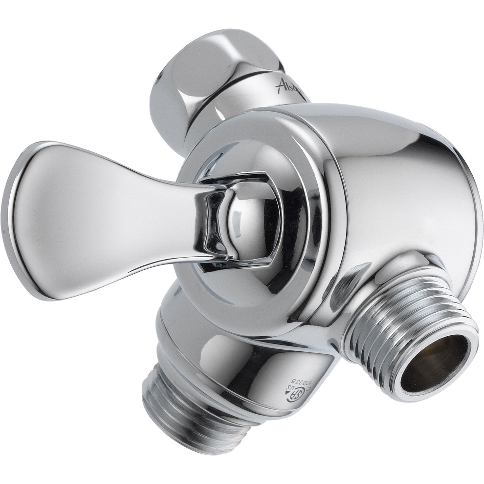 Delta 561347 Chrome 3-Way Shower Arm Diverter with Handheld Showerhead - Perfect for Bathroom Renovation & Spa-Like Shower Experience