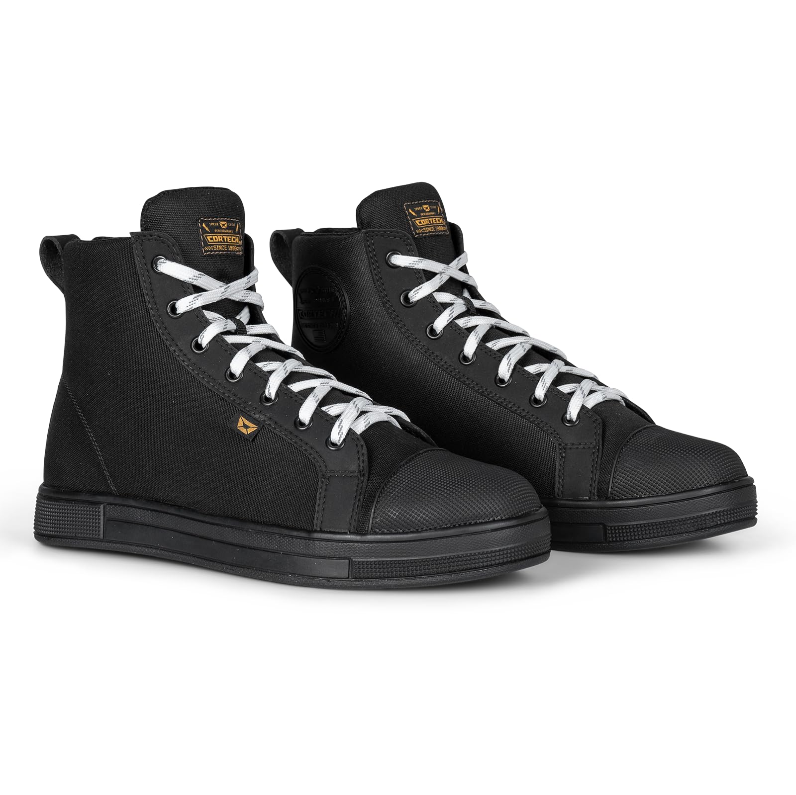 Cortech Menace Men's Motorcycle Riding Shoes - Durable Comfortable Cruiser Sport Adventure Bike Boots - Ideal for Long Rides, Daily Commuting & Urban Riding