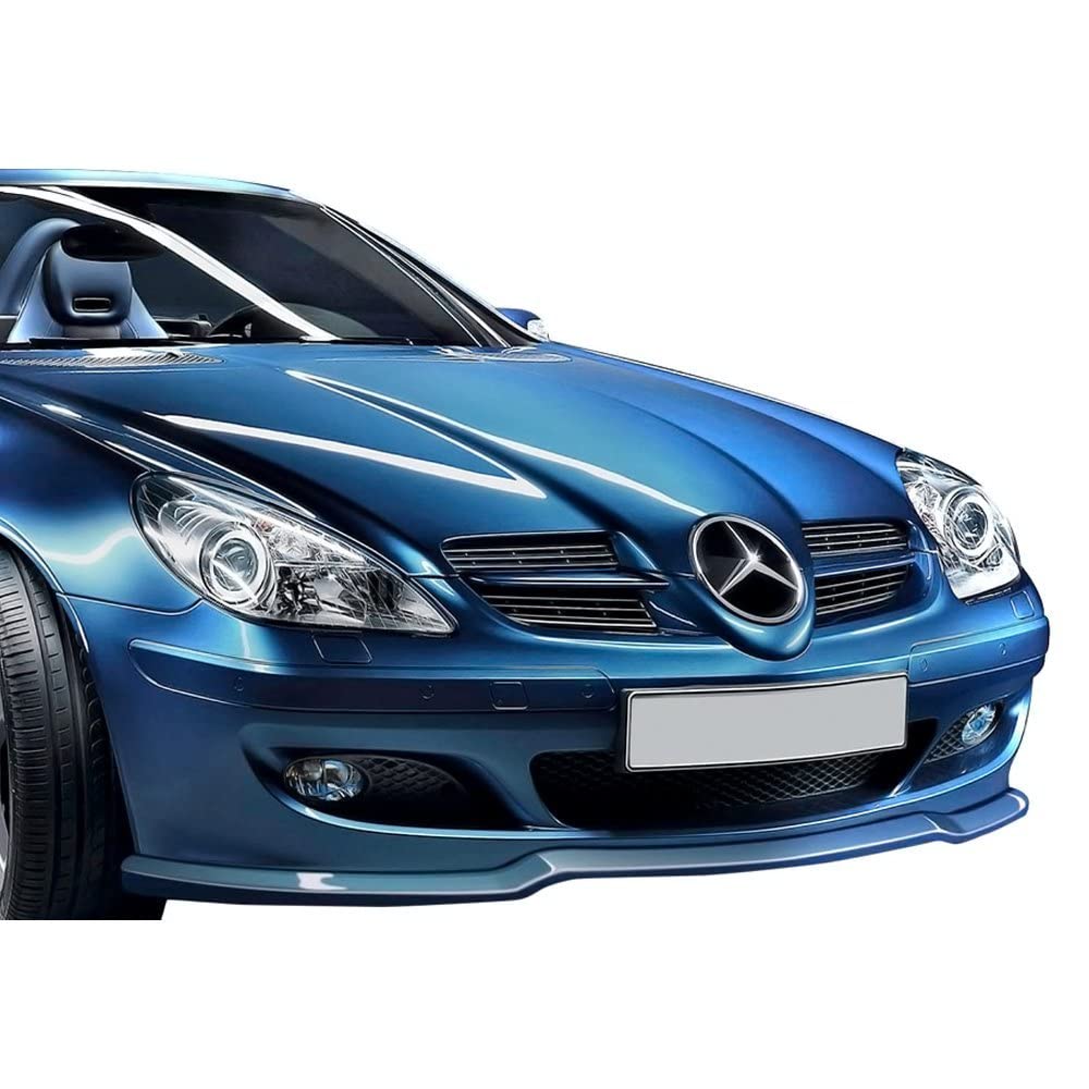 Duraflex L-Sport Front Lip Spoiler for 2005-2008 Mercedes SLK - 1 Piece Polyurethane Spoiler - Enhances Aerodynamics & Style - Perfect for Street Racing & Car Shows