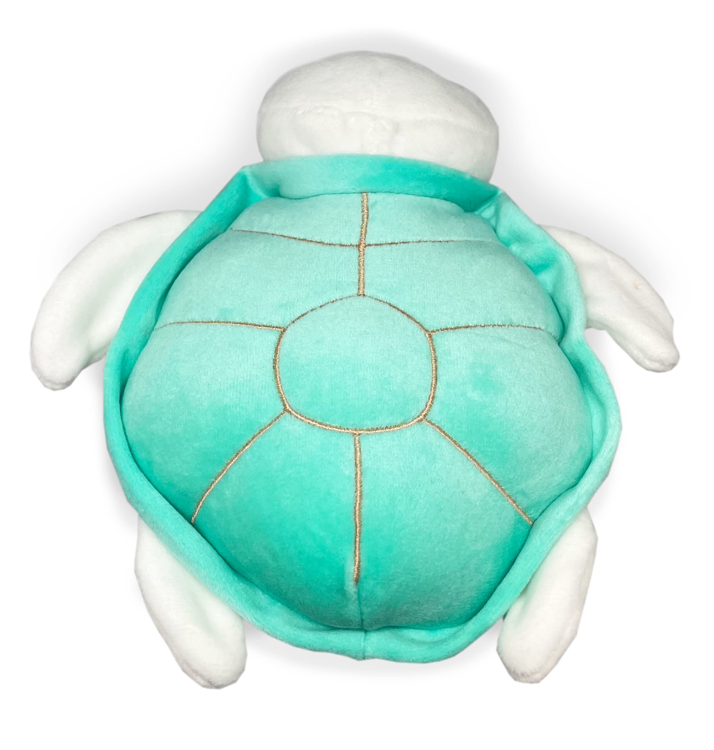 Reversible Sea Turtle to Egg Plush Toy - Cute Mood Changing Stuffed Animal (7 Inch) for Stress Relief & Anxiety - Perfect for Kids Room Decor, Birthday Gifts, and Emotional Support