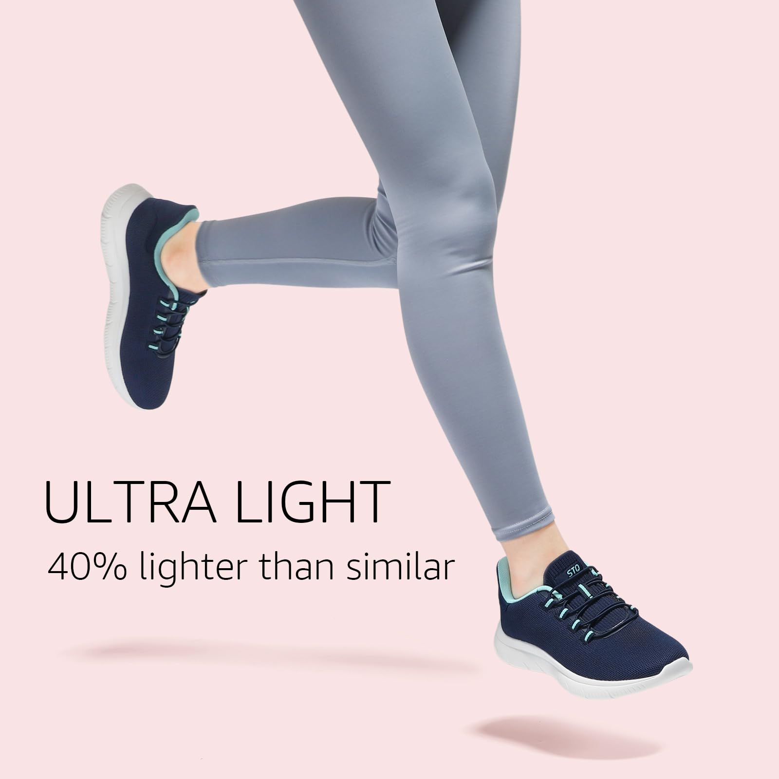 STQ Women's Slip-On Sneakers - Lightweight Walking Shoes with Orthopedic Arch Support for Nurses, Maternity & Comfort - Perfect for Work, Travel & Daily Activities
