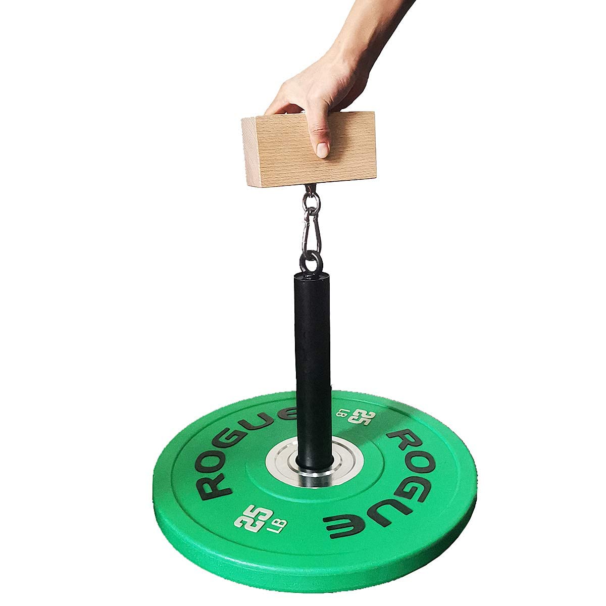 Wooden Pinch Block Grip Trainer - Premium Climbing Power Grip Forearm & Finger Strengthener for Rock Climbing, Weightlifting, and Functional Strength Training