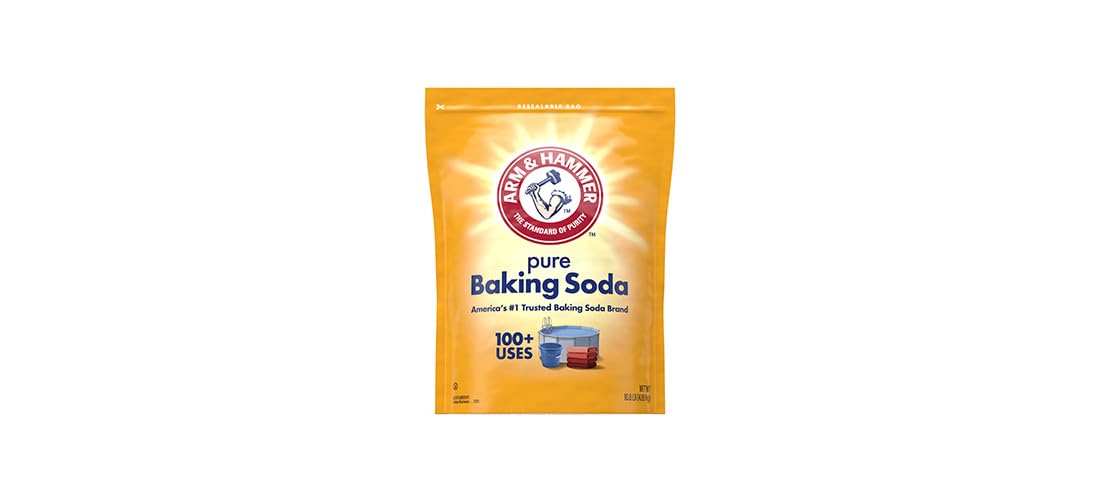 Arm & Hammer Baking Soda, 12 Pound Bulk Size - Natural Deodorizer & Cleaning Agent for Kitchen, Refrigerator, Laundry & Household Use