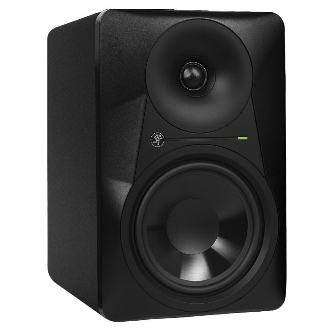 Mackie MR624 6.5 Inch Powered Studio Monitor Speaker - Professional Audio for Music Production, Home Recording & DJ Setup