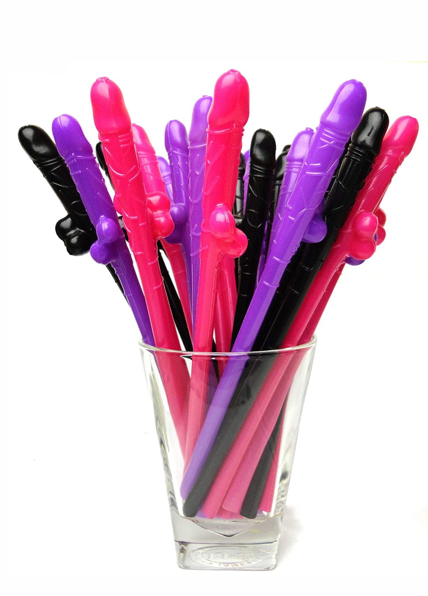 Funny Bachelorette Party Drinking Straws - 10pcs Penis Straws for Bachelorette Parties, Hen Nights & Girls' Night Out - Novelty Cocktail Straws for Bachelorette Decorations & Bachelorette Party Favors - Perfect for Bachelorette Games, Bridal Showers & Bachelorette Party Accessories