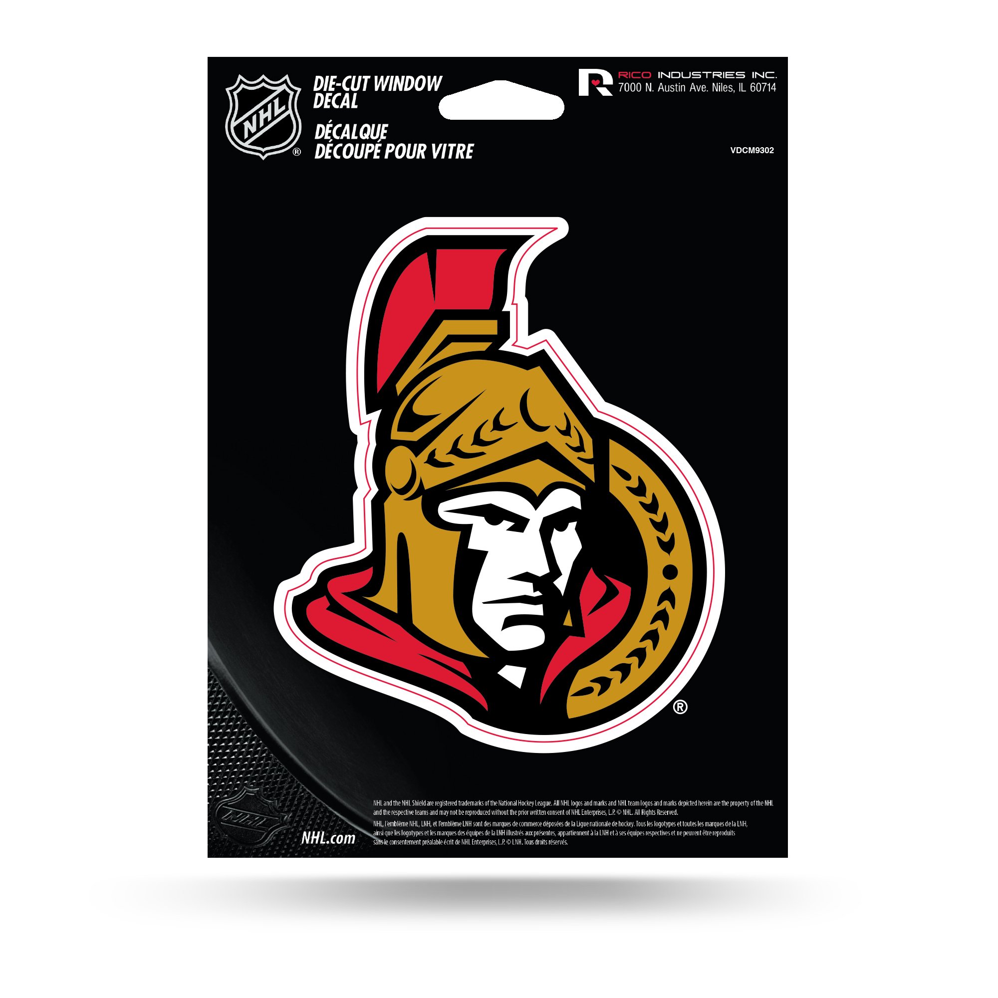 NHL Team Logo Die-Cut Vinyl Decal - Officially Licensed Car, Laptop & Window Sticker for Hockey Fans - Perfect for Game Day, Tailgating & Home Decor