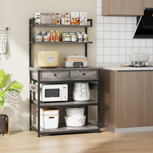Gray Oak+drawers