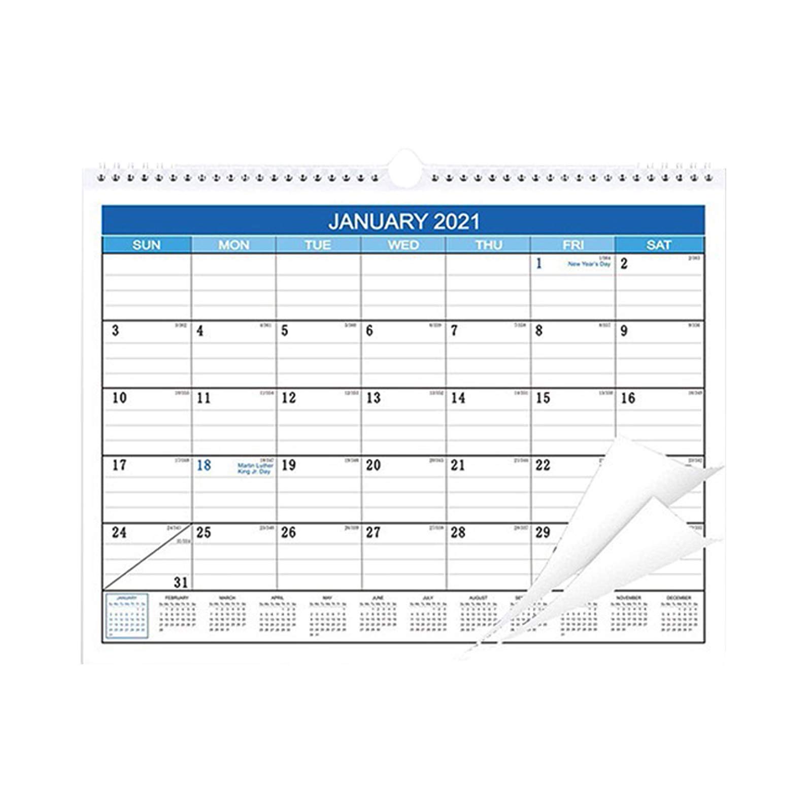 2021 JHGH Monthly Desk & Wall Calendar Pad - 17