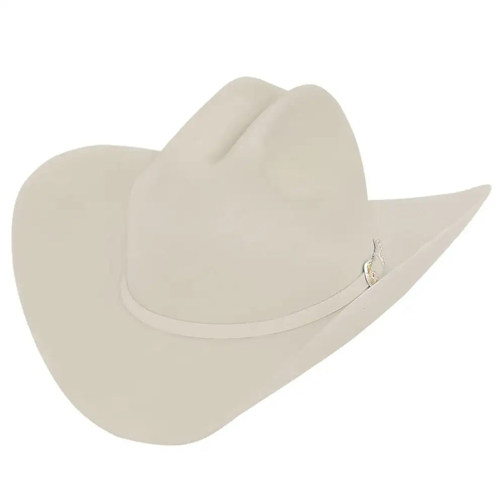 Larry Mahan's Genuine 6X Fur Felt Cowboy Hat for Men - Western Style Rancher Hat for Outdoor Rodeo, Horseback Riding & Country Fashion