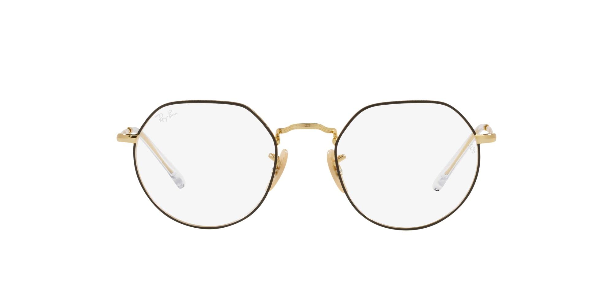 Ray-Ban Rx6465 Jack Round Prescription Eyeglass Frames - Classic Round Glasses for Men & Women - Perfect for Reading, Work & Everyday Use