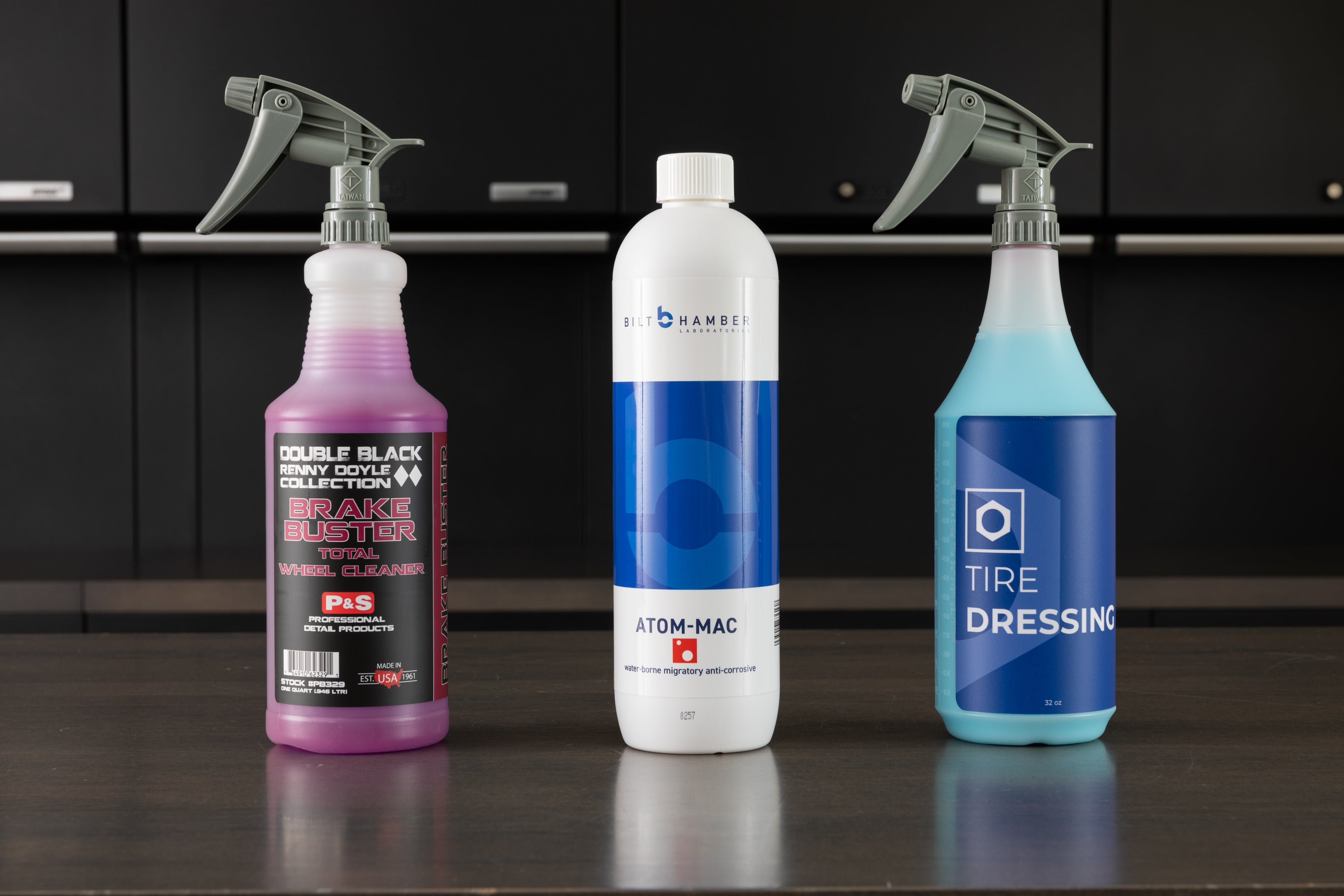 Premium Wheel and Tire Maintenance Chemical Kit - Cleaner, Protectant & Shine for Cars, Trucks & SUVs - Perfect for Auto Detailing, Car Wash & Long-Term Protection