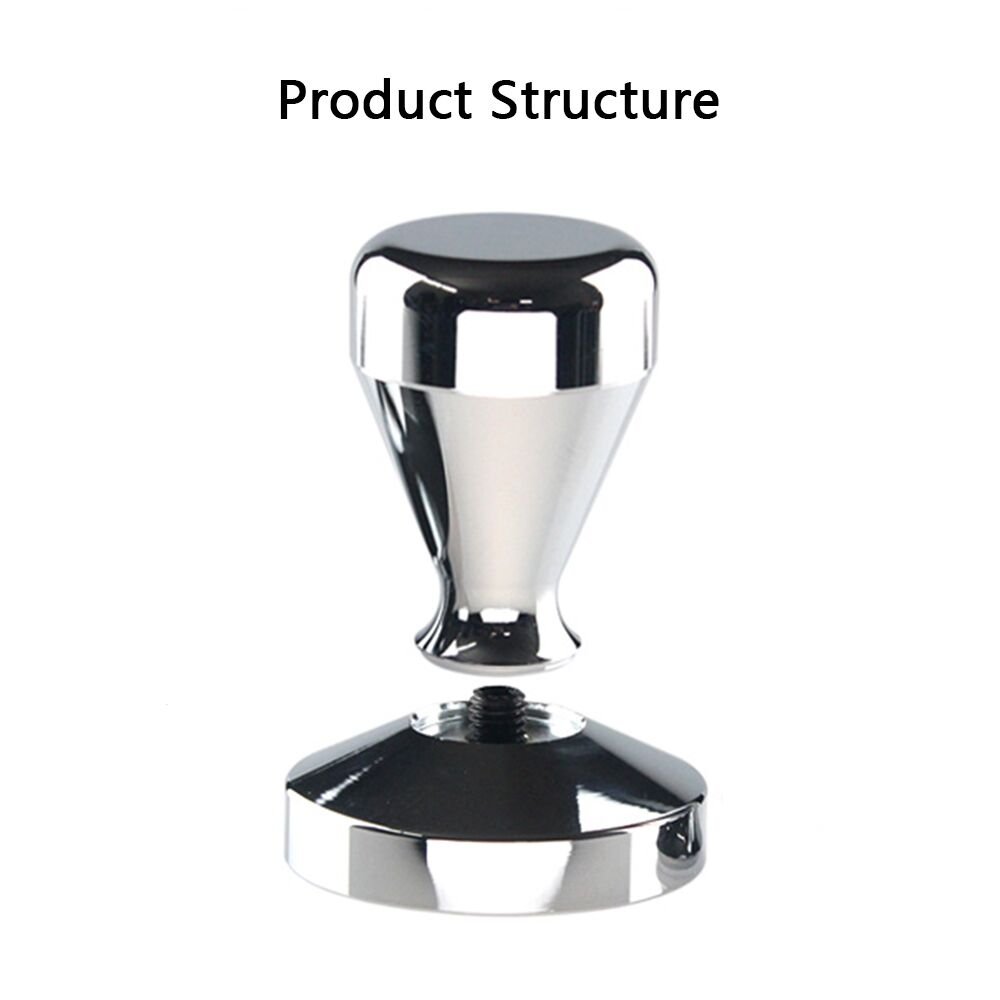 Premium 49mm Stainless Steel Coffee Tamper - Professional Espresso Barista Tool for Perfect Coffee Grounds Press | Ideal for Home Brewing & Café Use