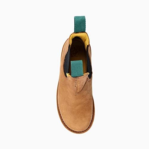 Jim Green Men's Stockman Slip-On Boots - Water Resistant Full Grain Leather Work & Dress Boots for Outdoor, Casual & Office Wear