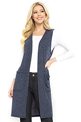Sleeveless Denim Blue