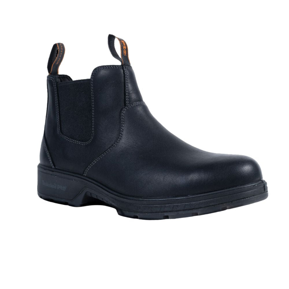 Timberland PRO Nashoba SD+ Unisex Pull-On Composite Toe Work Boots - Slip Resistant & Comfortable for Construction, Warehouse & Outdoor Work (Black, TB0A61CF001)