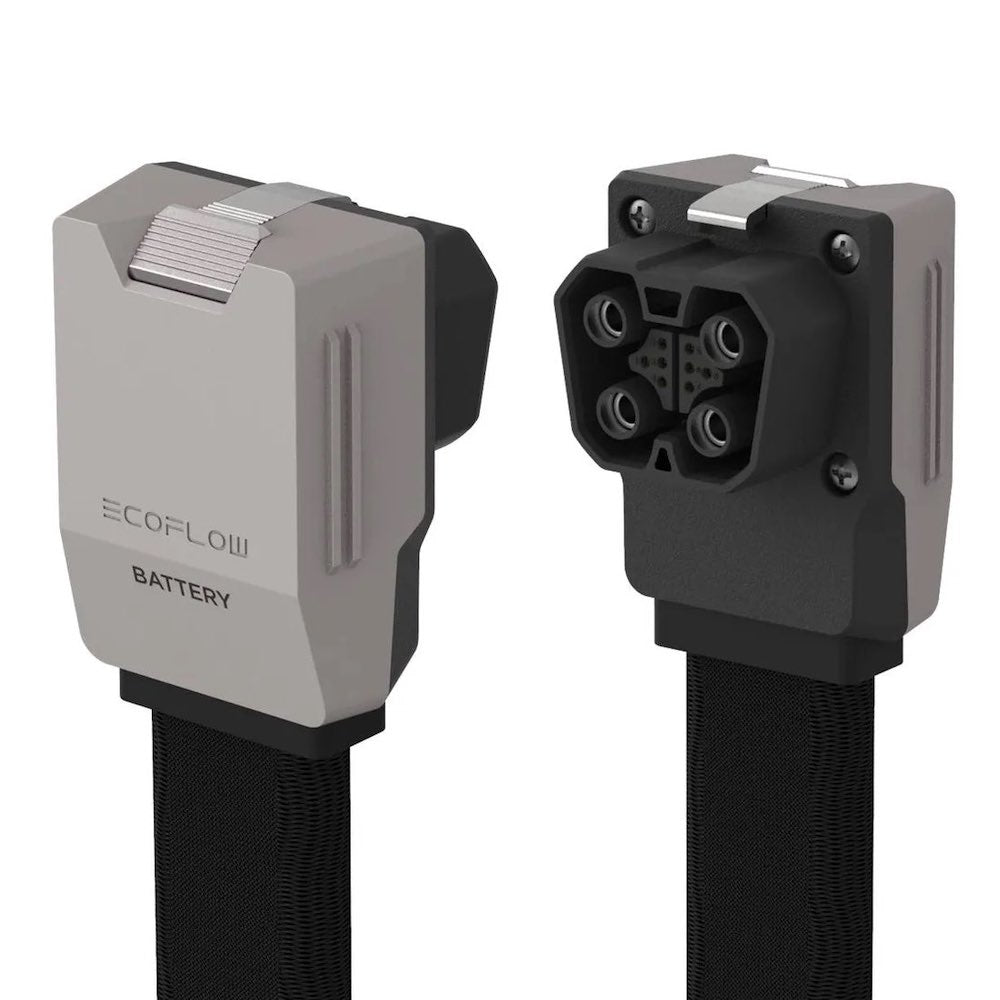 EcoFlow 5kVA LFP Battery Power Cable 1.5m - Durable Lithium Iron Phosphate Battery Cable for Solar Generators, Home Backup Power & Off-Grid Living
