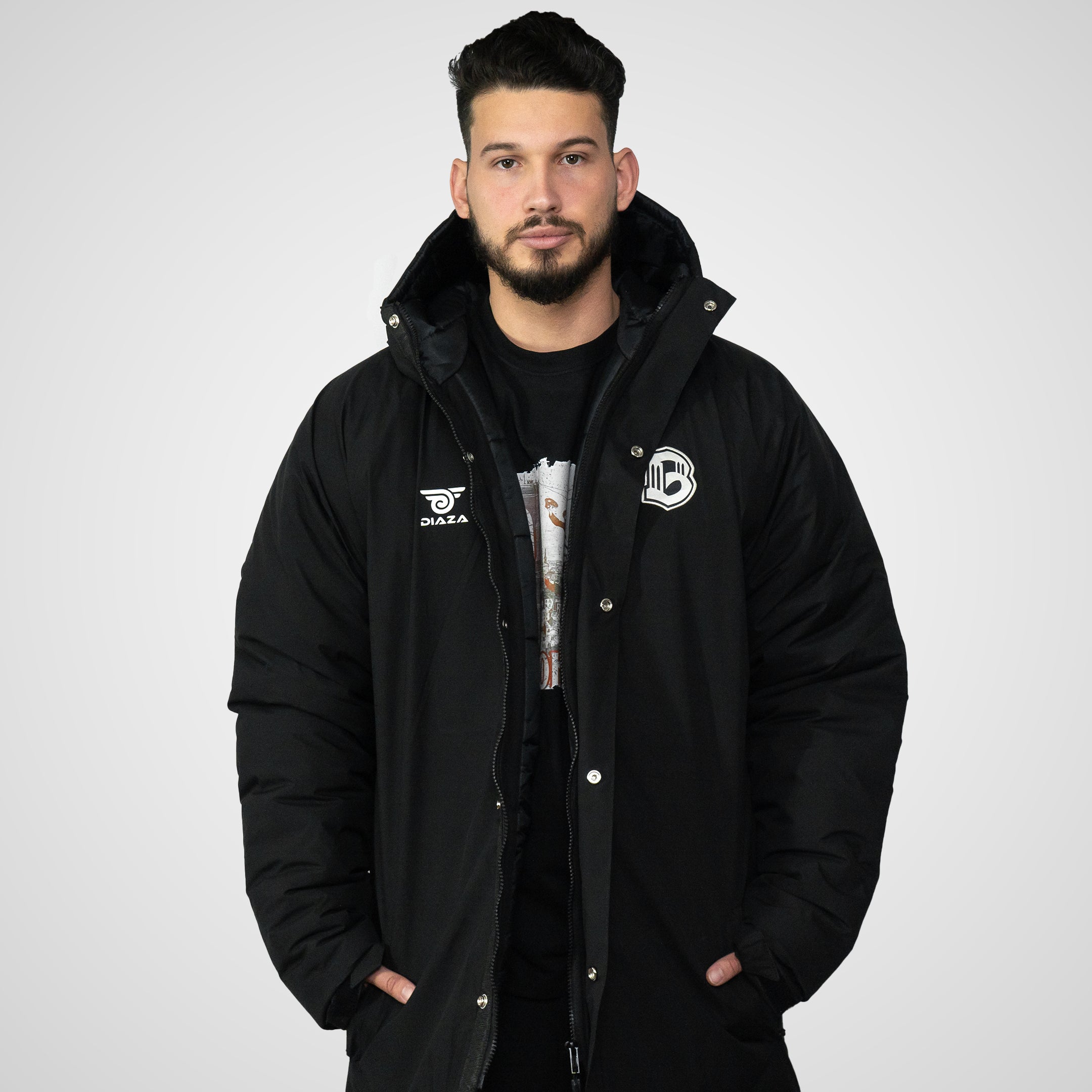 Brooklyn FC Men's Polar Winter Jacket - Waterproof Windproof Insulated Coat for Cold Weather - Perfect for Skiing, Snowboarding & Outdoor Adventures