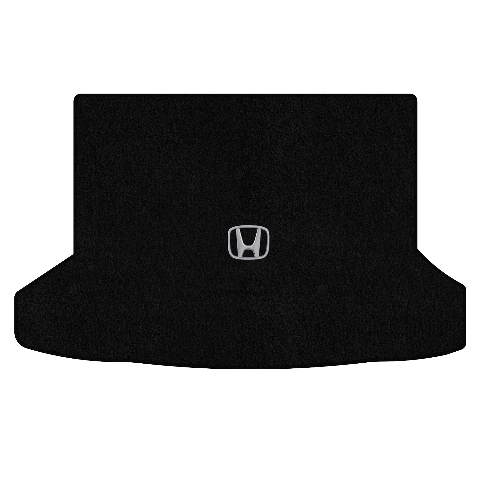 Premium Custom-Fit Carpeted Floor Mats for Honda HR-V 2016-2022 - Luxury Car Floor Liners with LogoMat Cargo Mat in Black - Perfect for All-Weather Protection & Enhanced Interior Style