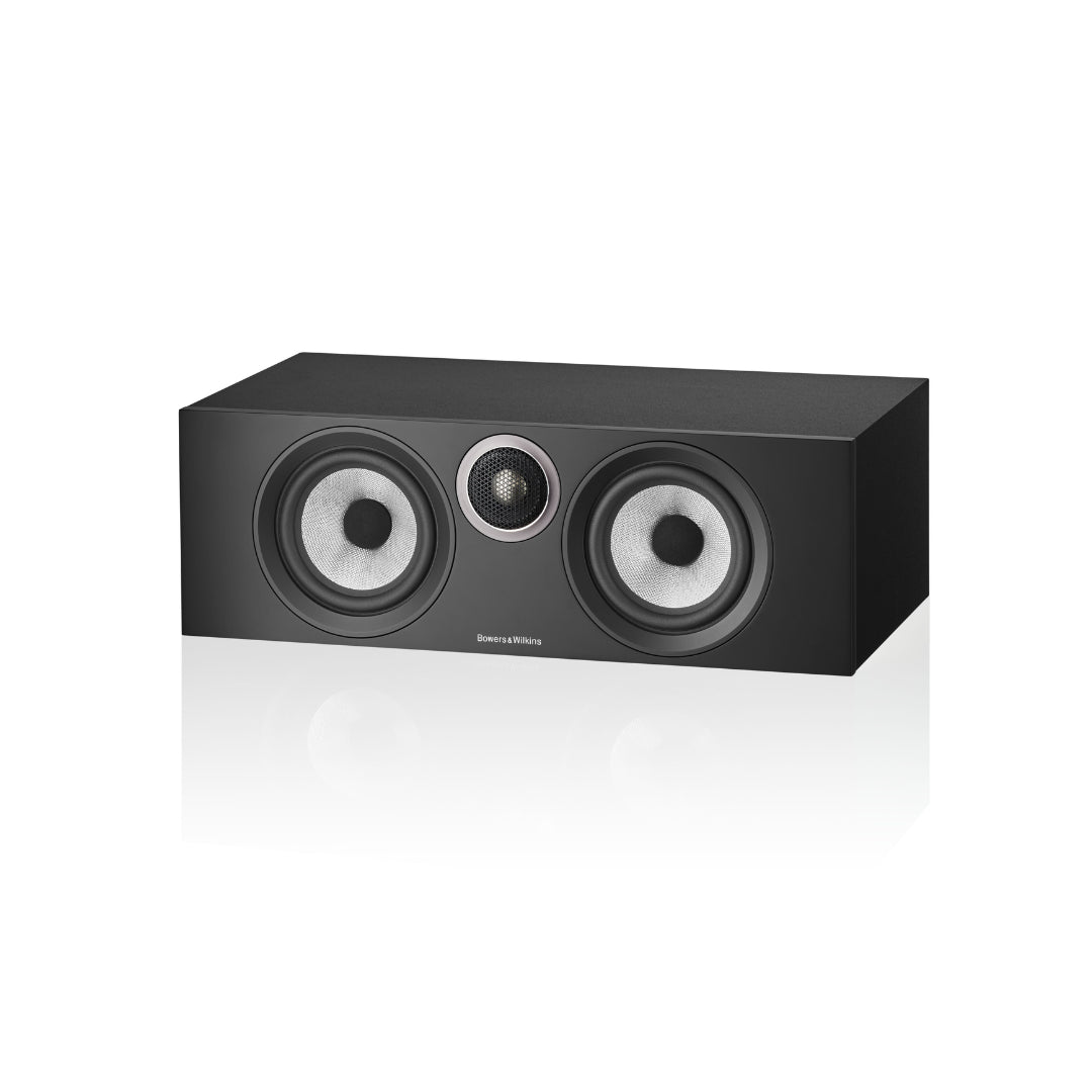 B&W HTM6 S3 Center Channel Speaker - Premium Home Theater Sound for Movies, Music & Gaming | Perfect for Dolby Atmos & Surround Sound Systems