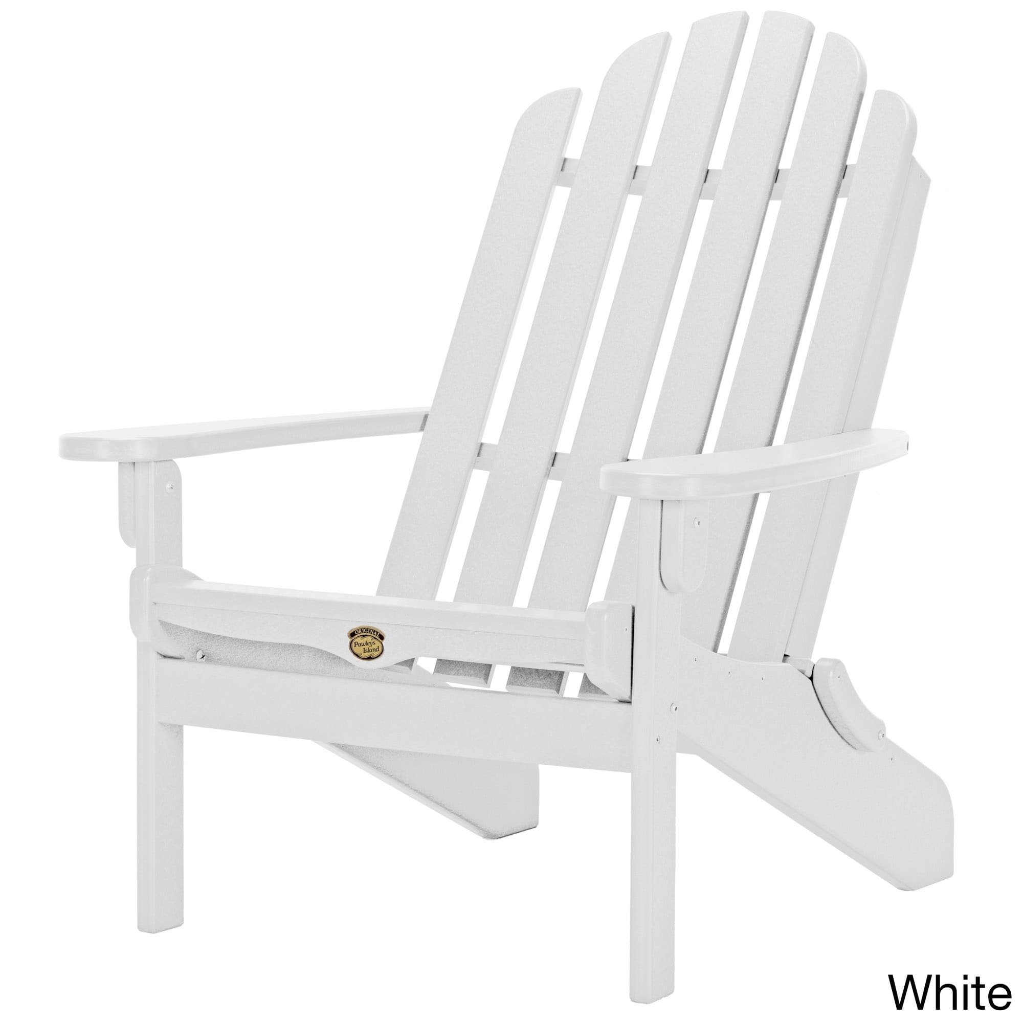 **Pawleys Island Cedar Durawood Folding Adirondack Chair – Eco-Friendly, Stainless Steel Hardware, Handcrafted in The Carolinas – Perfect for Patio, Garden, and Outdoor Relaxation**
