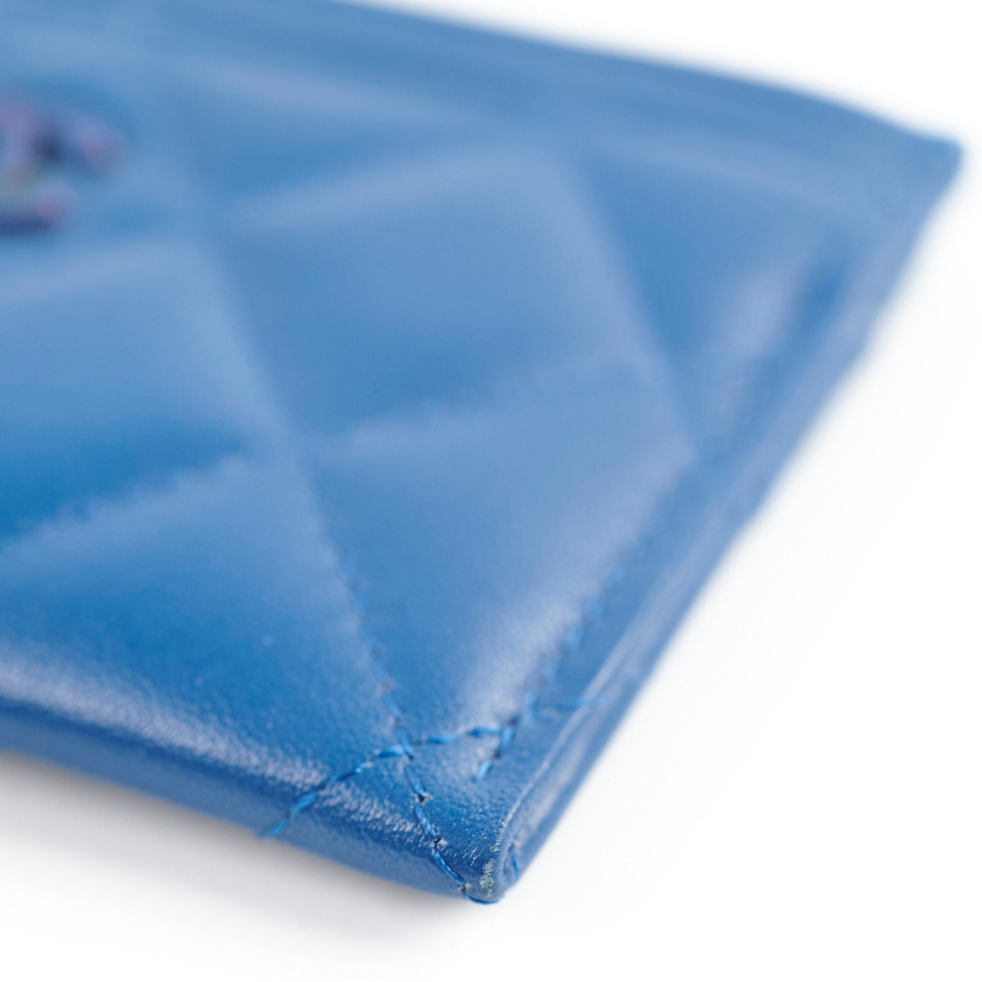 Premium Lambskin Card Holder - Royal Blue | Slim RFID Blocking Wallet for Men & Women | Perfect for Travel, Business & Everyday Use