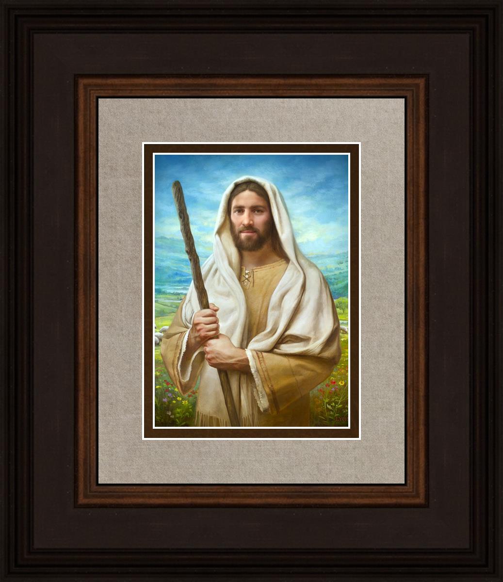 Feed My Sheep by Howard Lyon - Inspirational Christian Art Print for Home, Office & Church Decor - Perfect for Gifts & Spiritual Encouragement