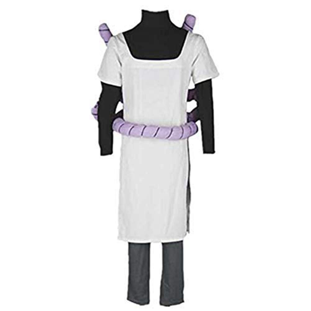 Orochimaru Cosplay Costume Set - 5Pcs Anime Naruto Halloween & Christmas Performance Outfit for Adults - Perfect for Cosplay Events, Halloween Parties, and Anime Conventions