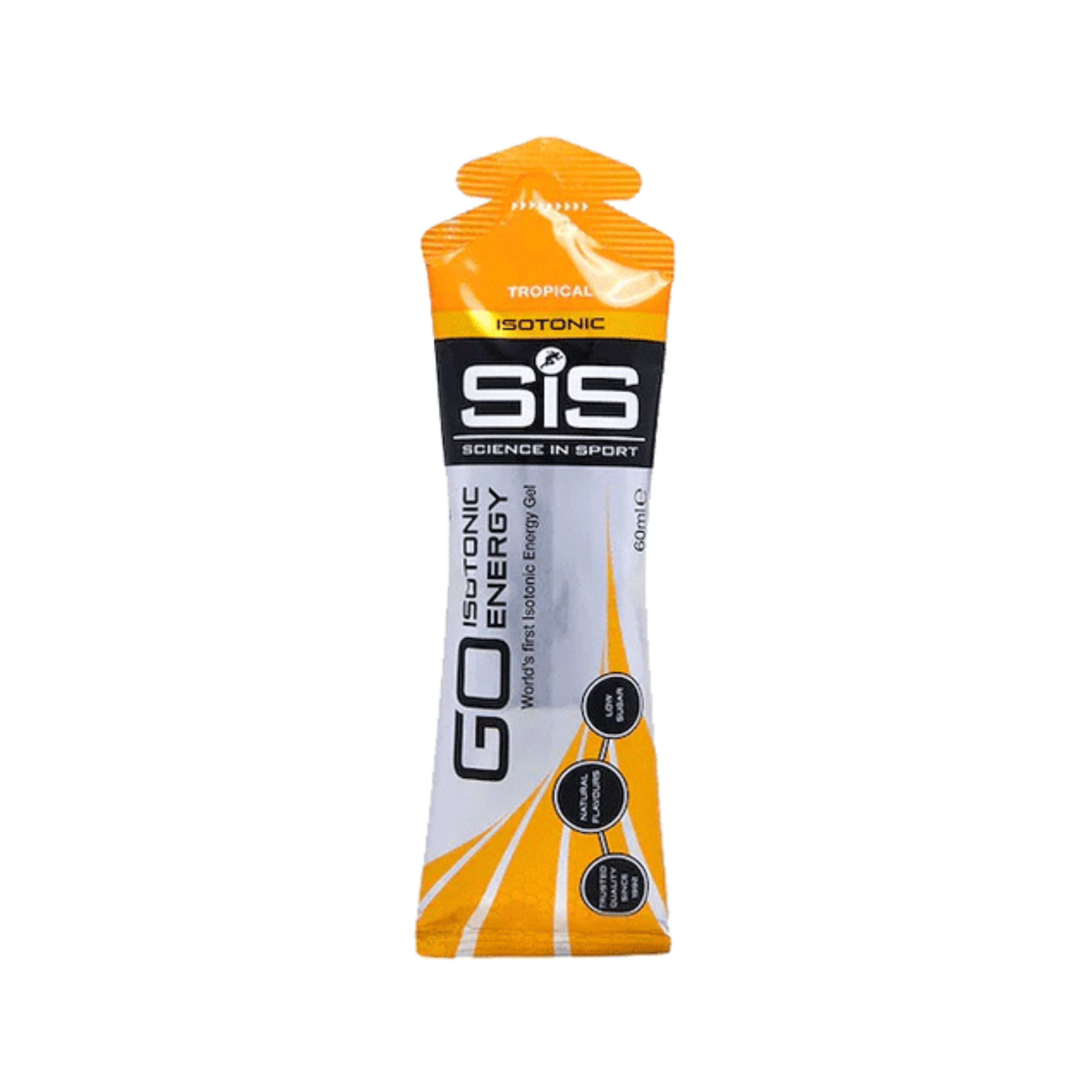 SIS GO Isotonic Energy Gel (60ml) - Fast-Acting Electrolyte Sports Fuel for Running, Cycling & Endurance Training - Stay Hydrated & Energized During Workouts
