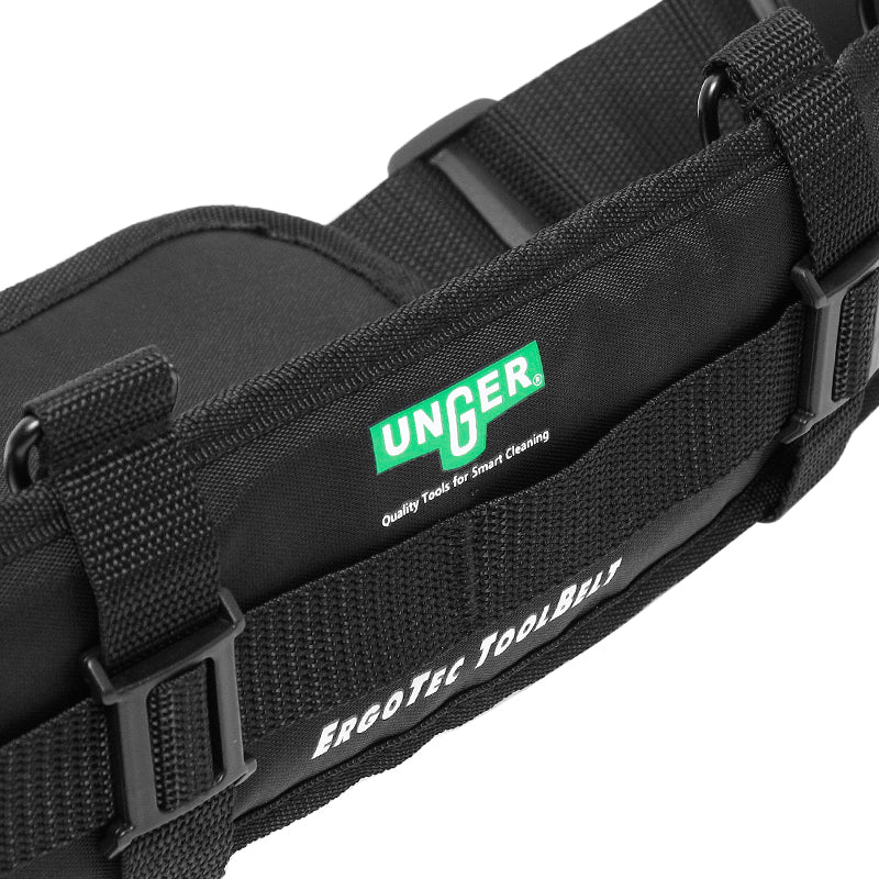 Unger Ergotec Professional Cleaning Belt - Adjustable Waist Support for Janitors & Housekeepers - Comfortable Back Support for Long Cleaning Shifts