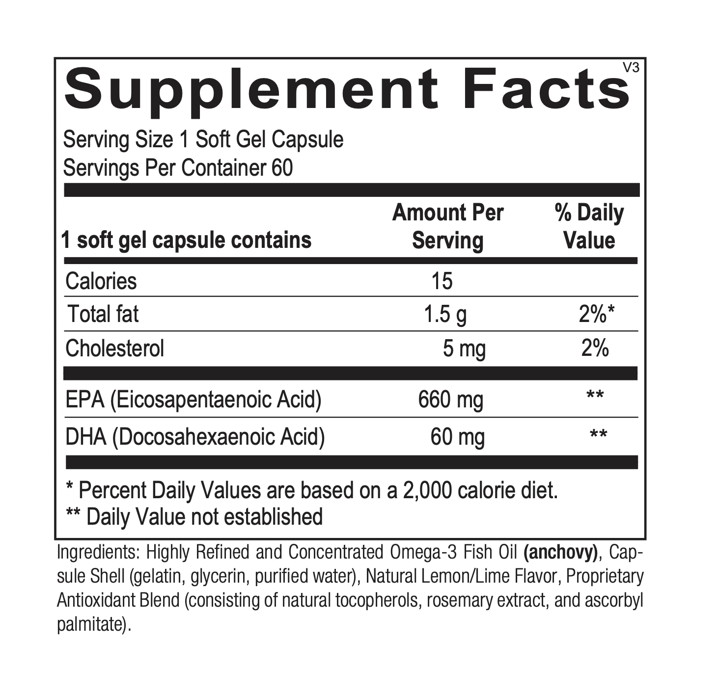 Orthomega® Select EPA - Premium Omega-3 Fish Oil Supplement for Heart & Brain Health | Supports Cardiovascular Function & Cognitive Performance | Ideal for Adults Seeking Wellness Boost