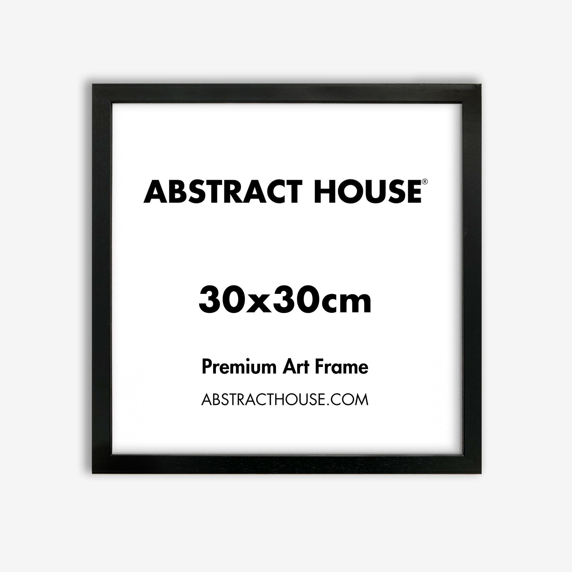 30 x 30 cm Wooden Picture Frame - Premium Solid Wood Display Frame for Photos, Artwork, and Posters - Perfect for Home Decor, Office, and Gift Giving
