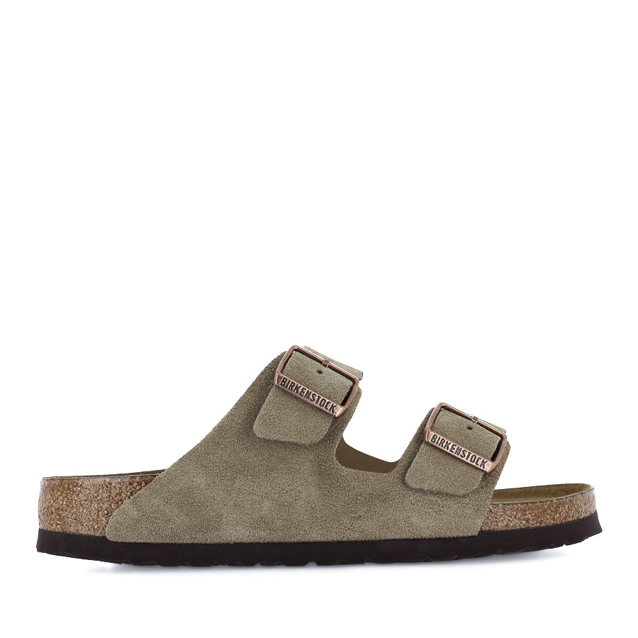 Arizona SFB Suede Narrow Shoes for Men - Comfortable Taupe Suede Casual Sneakers | Perfect for Walking, Travel & Everyday Wear