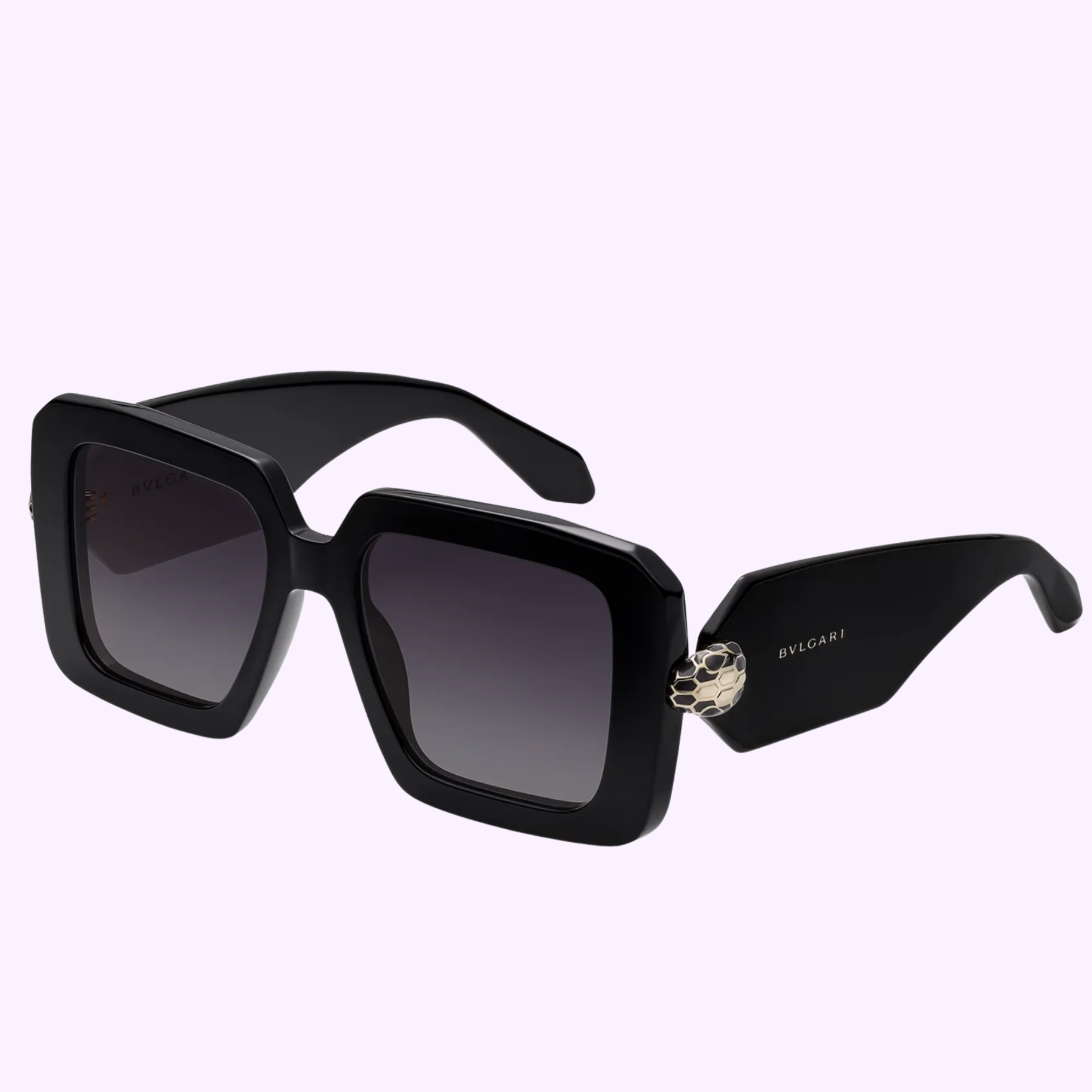 Bvlgari Serpenti BV40006I 5201B Luxury Sunglasses for Women - UV Protection & Stylish Design - Perfect for Travel, Beach, and Fashion Outfits