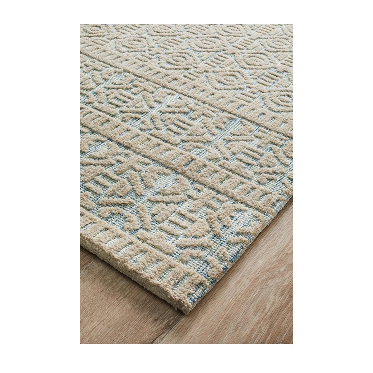 Levi 361 Blue Rug - Soft & Durable Area Rug for Living Room, Bedroom, or Office - Perfect for Home Decor and Comfort