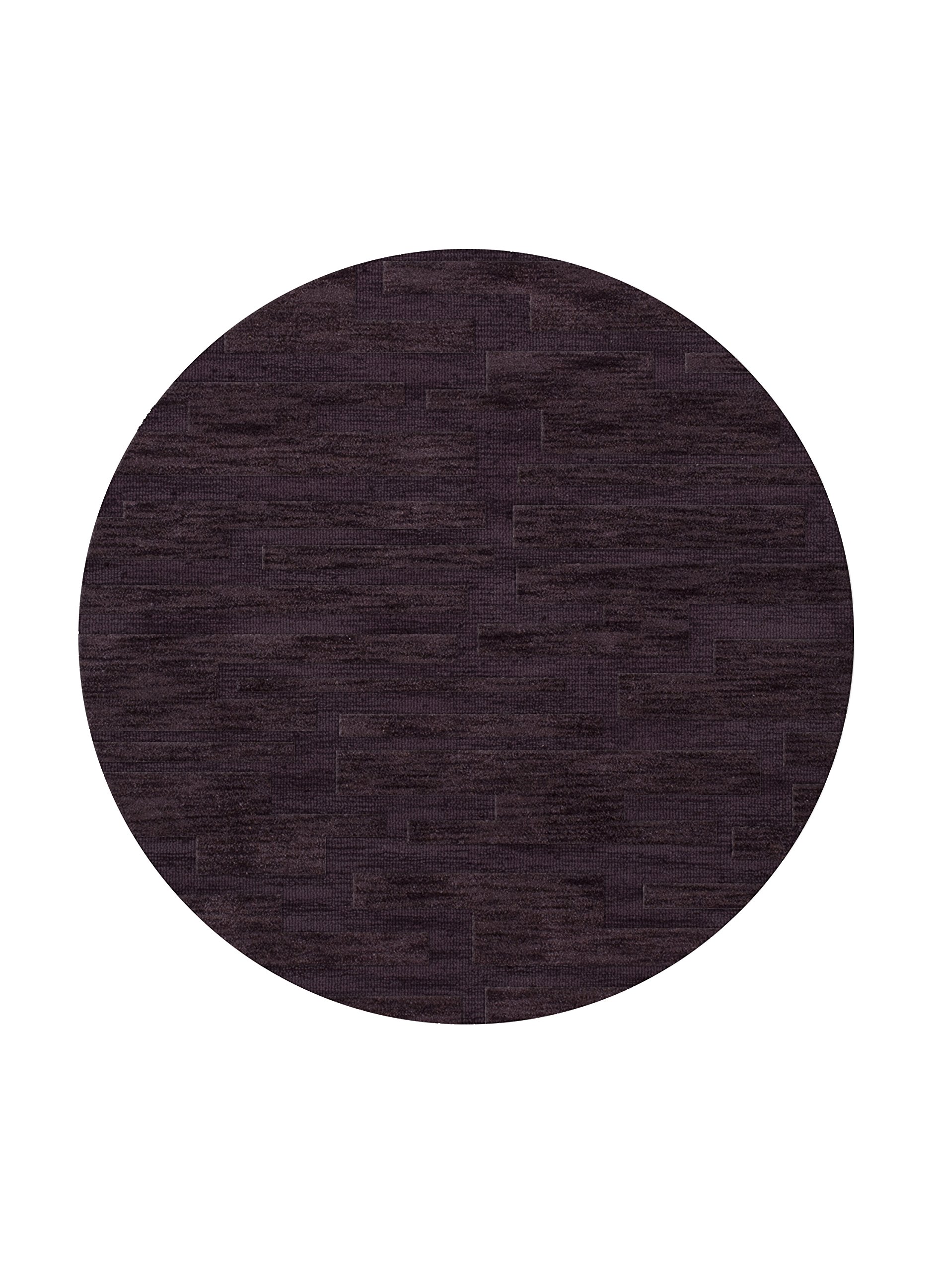 Dalyn Rugs Dover DV6 Round Area Rug - 8 Foot Diameter, Grape Ice Color - Perfect for Living Room, Bedroom, or Dining Room Decor