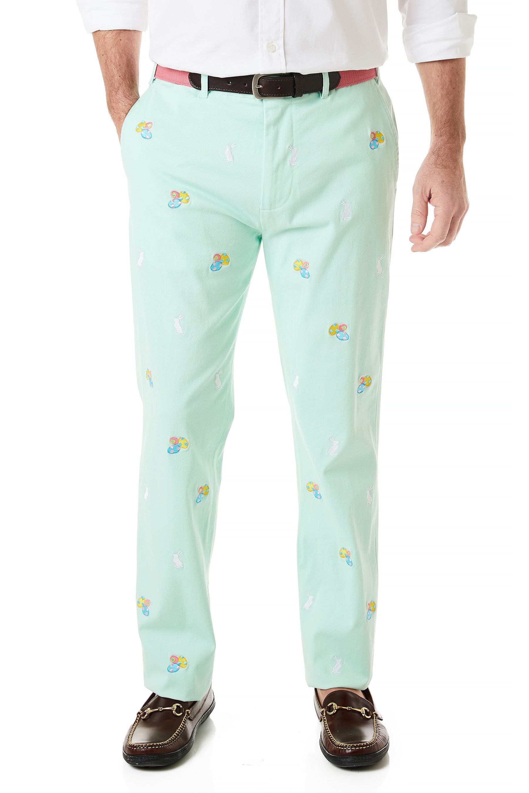 Stretch Twill Harbor Pants in Mint Green - Comfortable & Stylish Women's Trousers for Easter, Spring Outfits, and Casual Wear