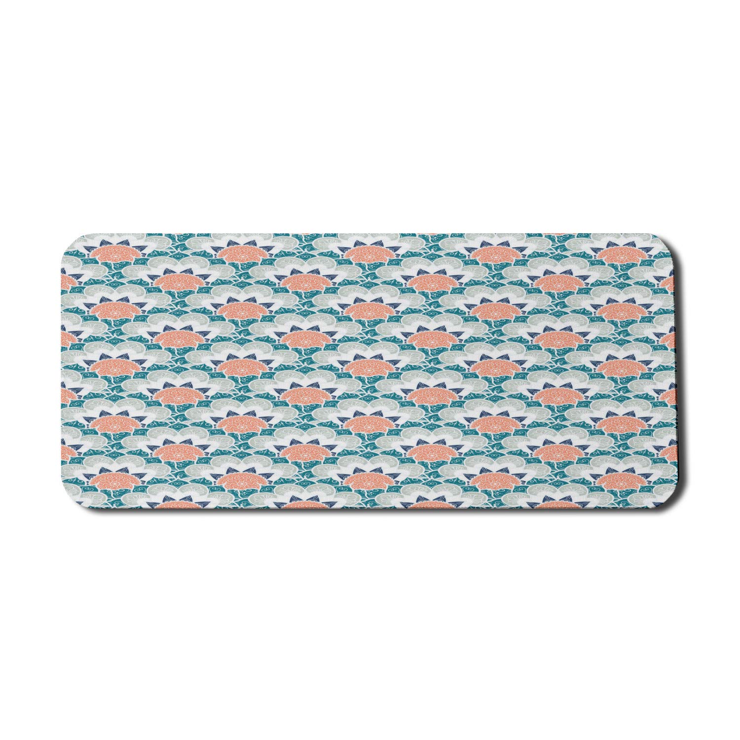 Ambesonne Floral Computer Mouse Pad - Large 35