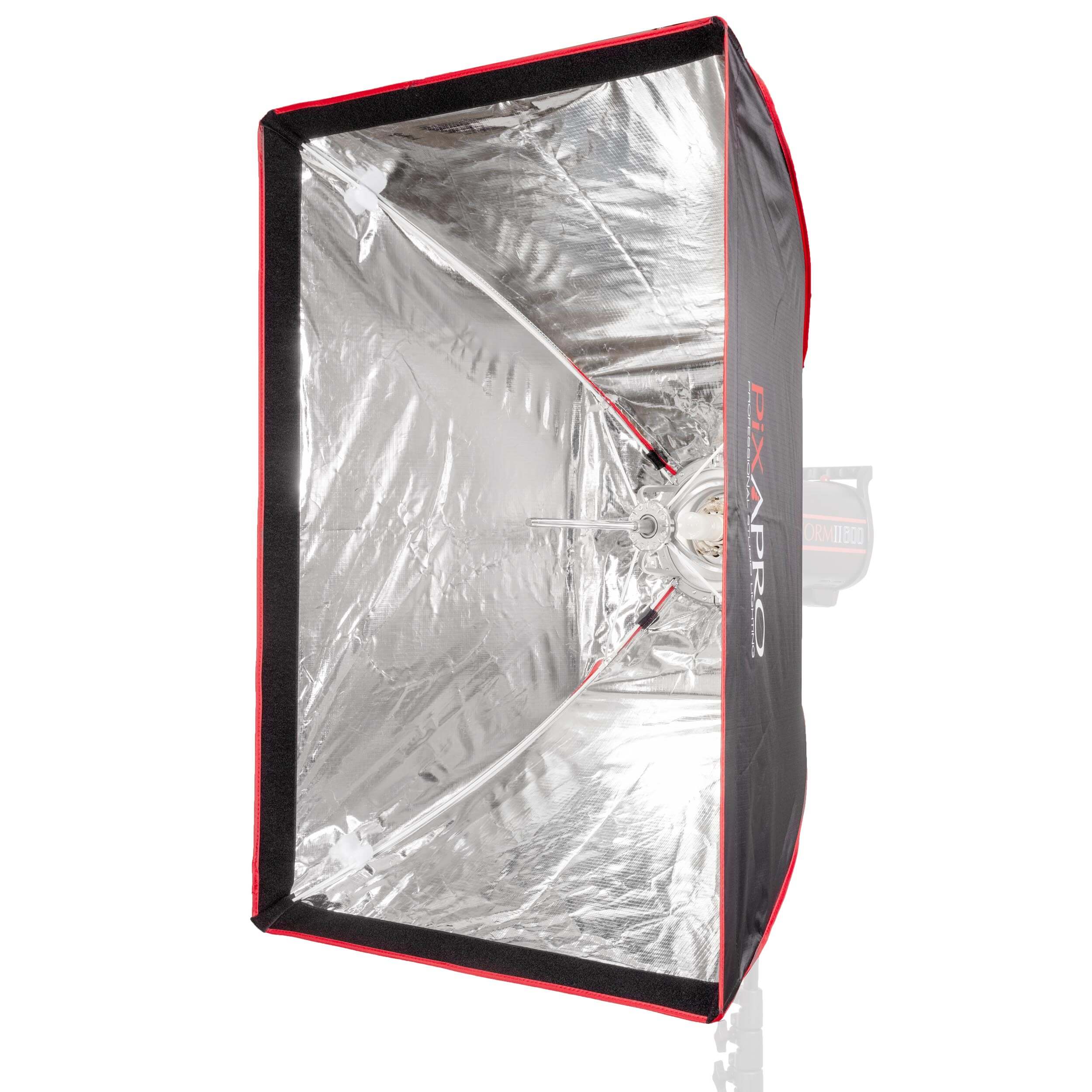 60x90cm (23.6x35.4 Inch) Professional Rectangular Photography Softbox with Grid - Portable Lighting Diffuser for Studio, Product, and Portrait Photography - Perfect for Indoor/Outdoor Photo Shoots