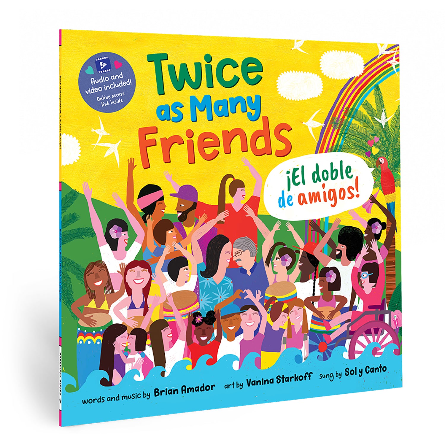 Barefoot Books 1st Grade Friendship & Community Singalong Set - 4 Piece Children's Educational Music Collection for Classroom & Homeschool Learning