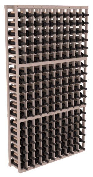 InstaCellar 10 Column Standard Wine Rack - Durable Metal Wine Storage Organizer for Home, Kitchen, or Cellar Use