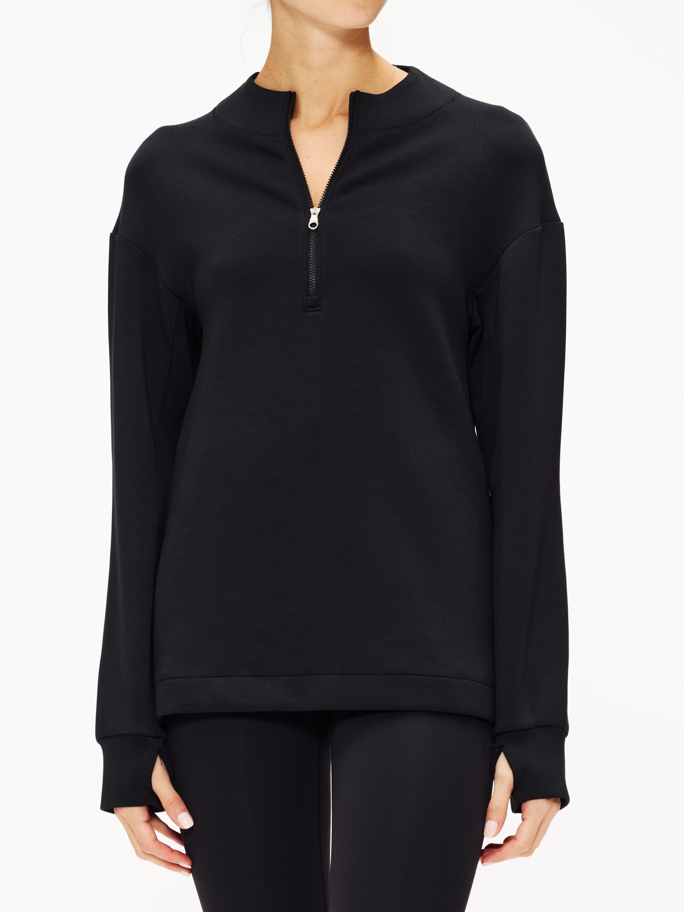Varley Cleo Half Zip Midlayer Fleece Pullover - Women's Lightweight Thermal Jacket for Hiking, Running & Outdoor Activities